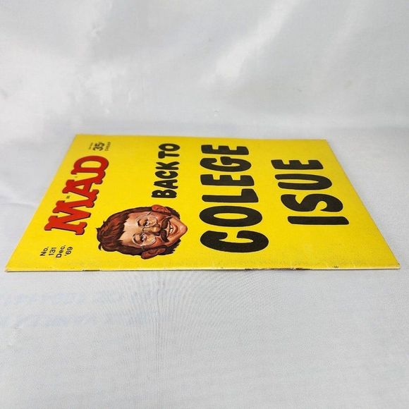 Mad Magazine Issue #131 December 1969‎ Back To College Issue Norman Mingo Cover - Picture 6 of 8